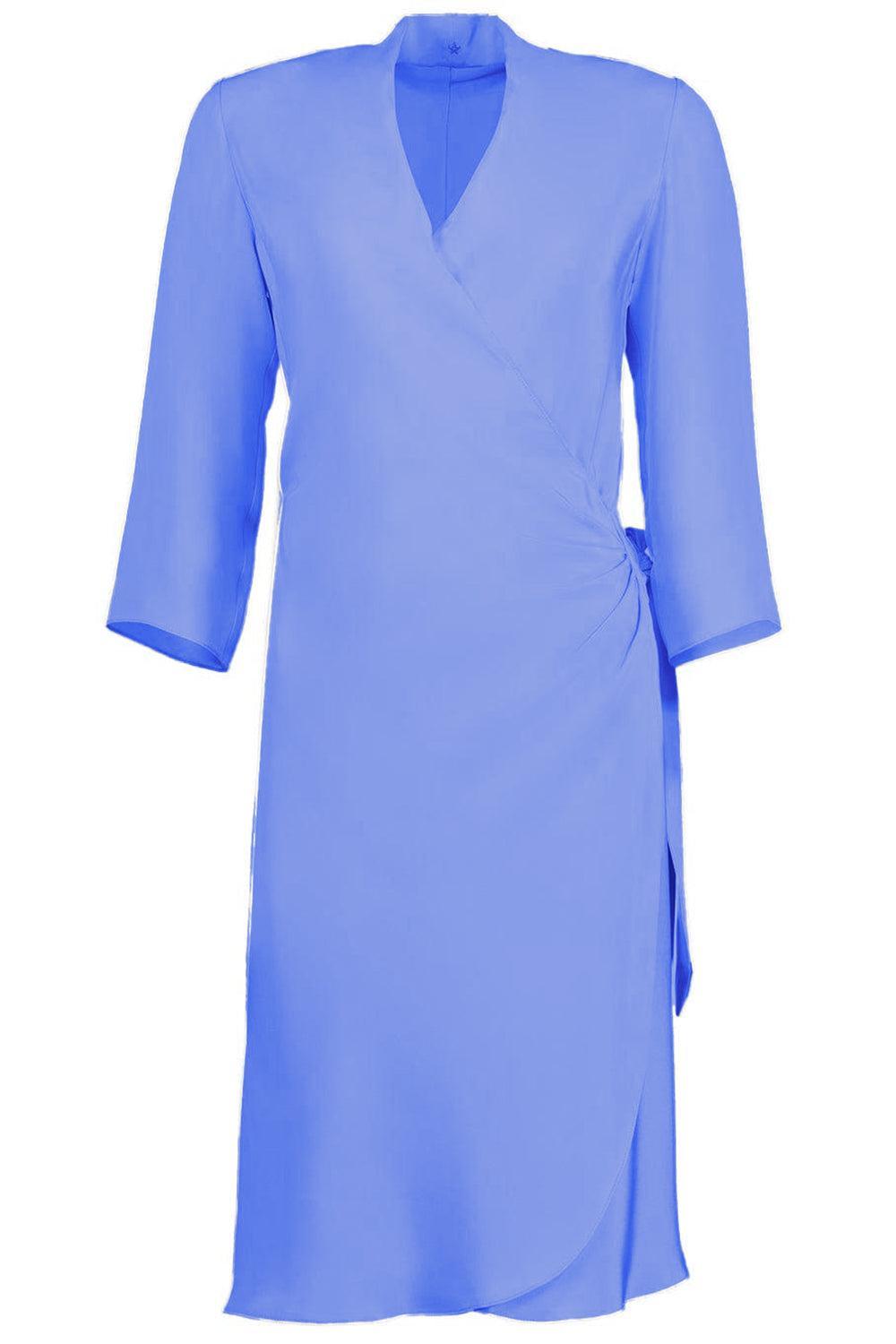 Sleeve Yard Dress - Medium Blue-MED BLUE-P-CLOTHINGDRESSCASUAL-PETER COHEN