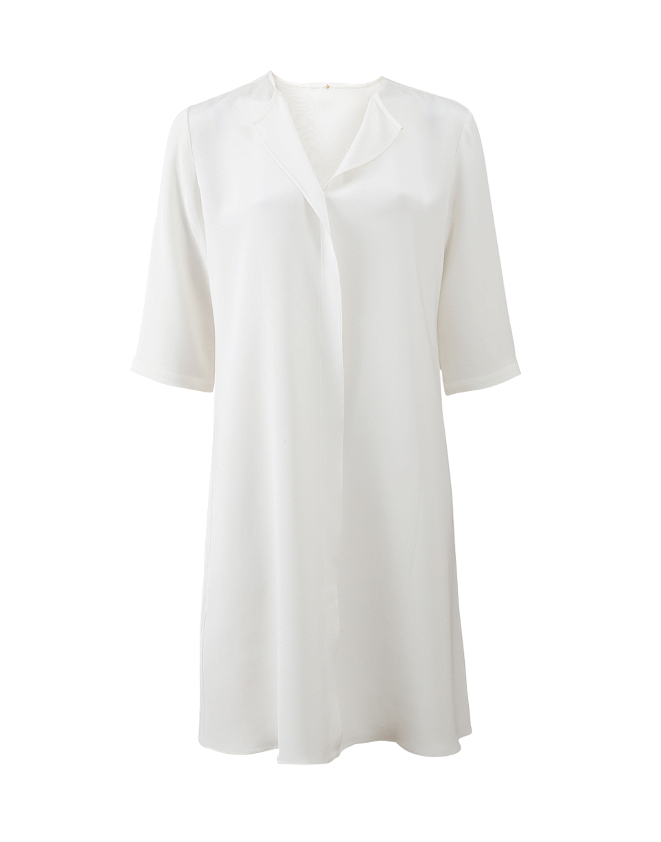 PETER COHEN-Slit Neck Dress-