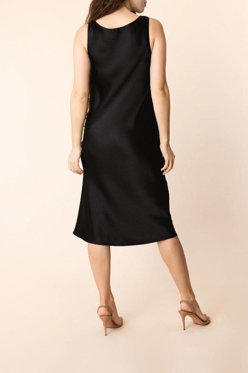 Suite Tank Dress - Black-BLACK-P-CLOTHINGDRESSCOCKTAIL-PETER COHEN
