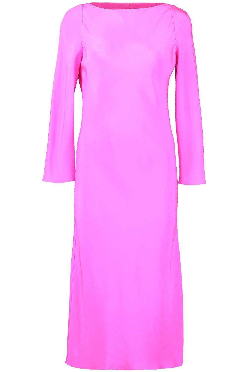 PETER COHEN-Par Tunic Dress-HOT PINK