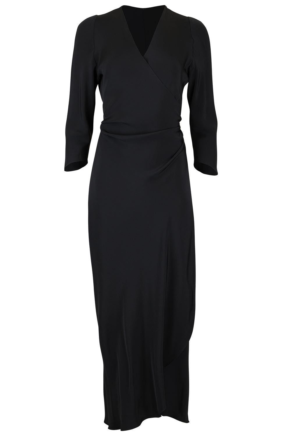 Sleevesign Dress - Navy-BLUE-L-CLOTHINGDRESSEVENING-PETER COHEN