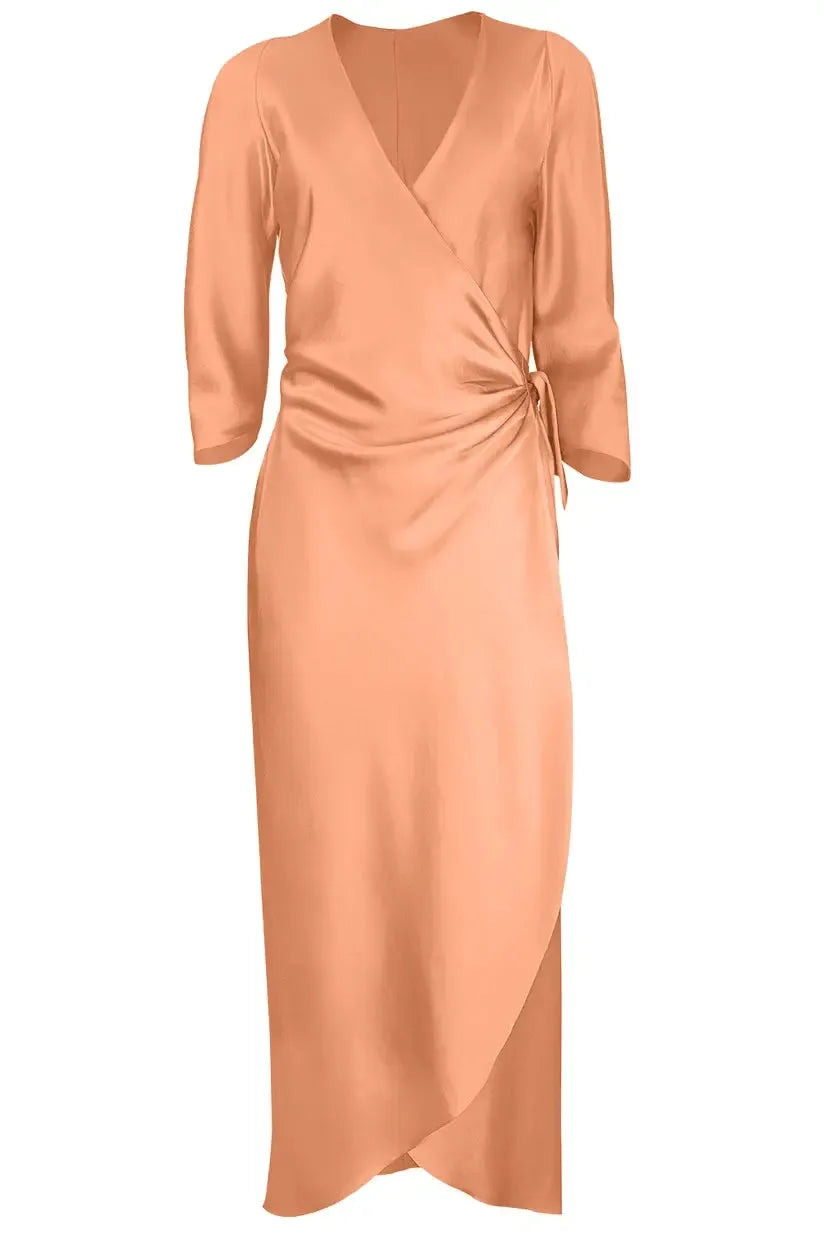 Vickie Dress - Penny-PINK-P-CLOTHINGDRESSGOWN-PETER COHEN