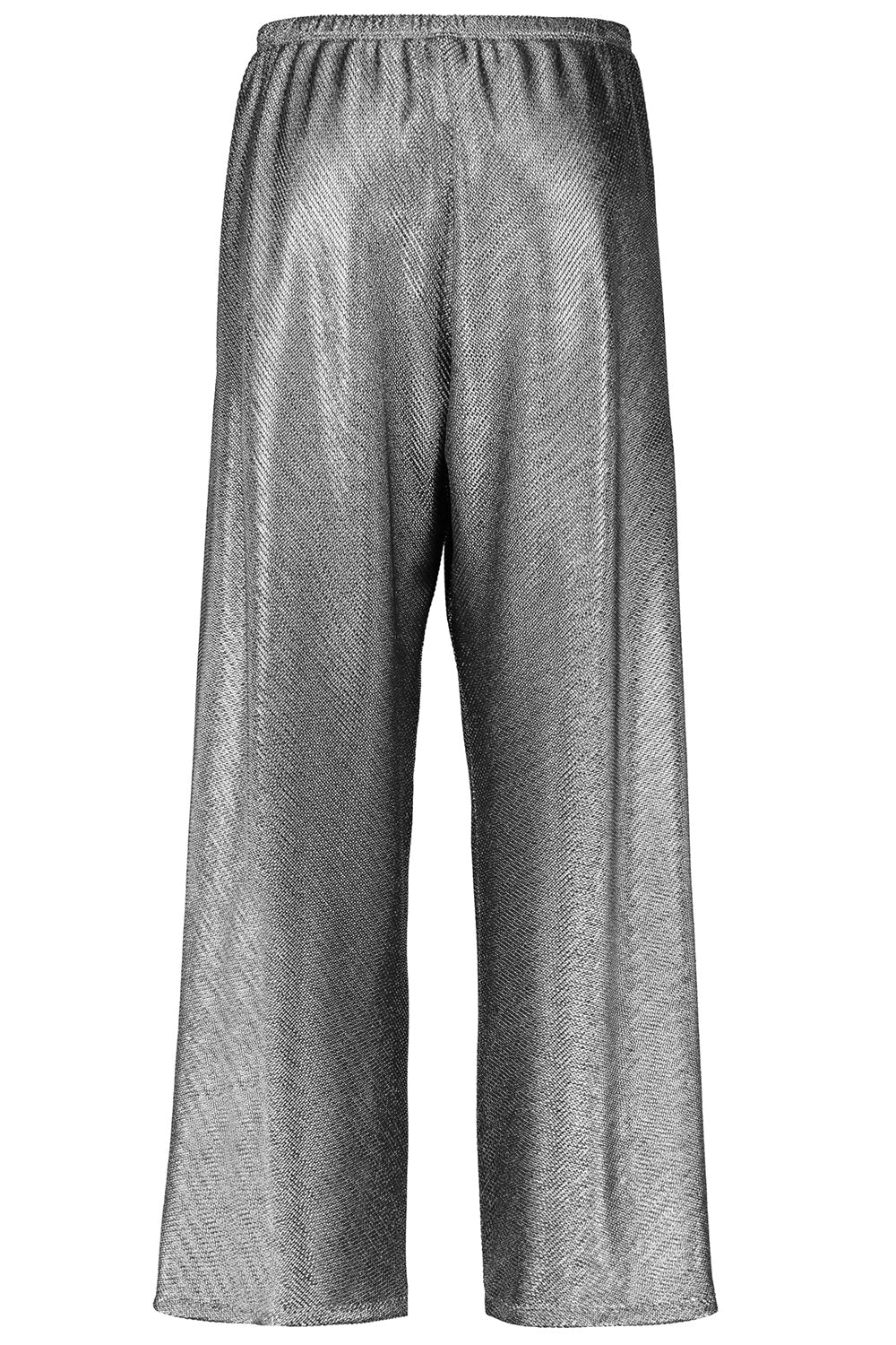 Bias Pant - Silver Mesh-SILVER-P-CLOTHINGPANTCROPPED-PETER COHEN