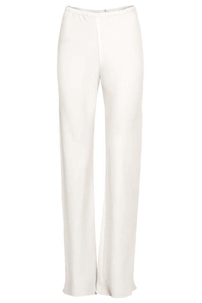 Bias Wide Leg Pant- Cream