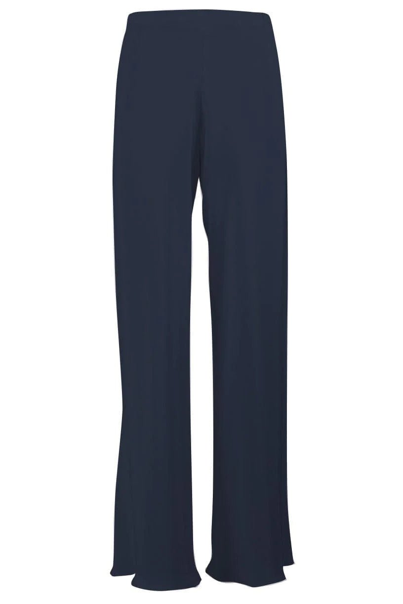 PETER COHEN-Flowy Wide Leg Pant - Navy-