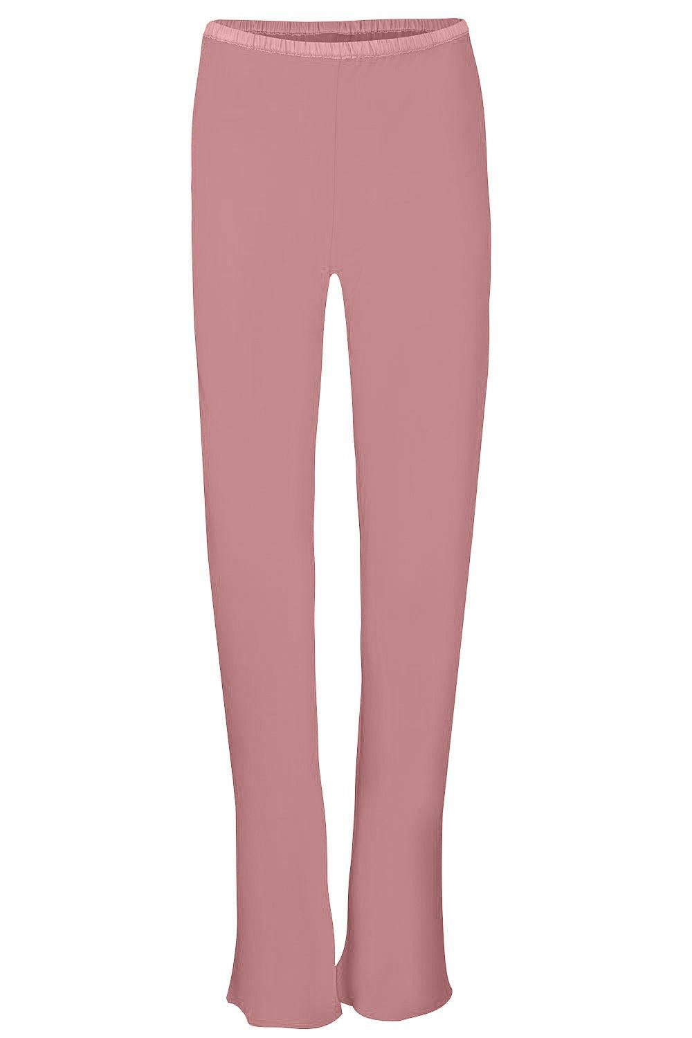 Bias Wide Leg Pant - Blossom-PINK-P-CLOTHINGPANTWIDE LEG-PETER COHEN