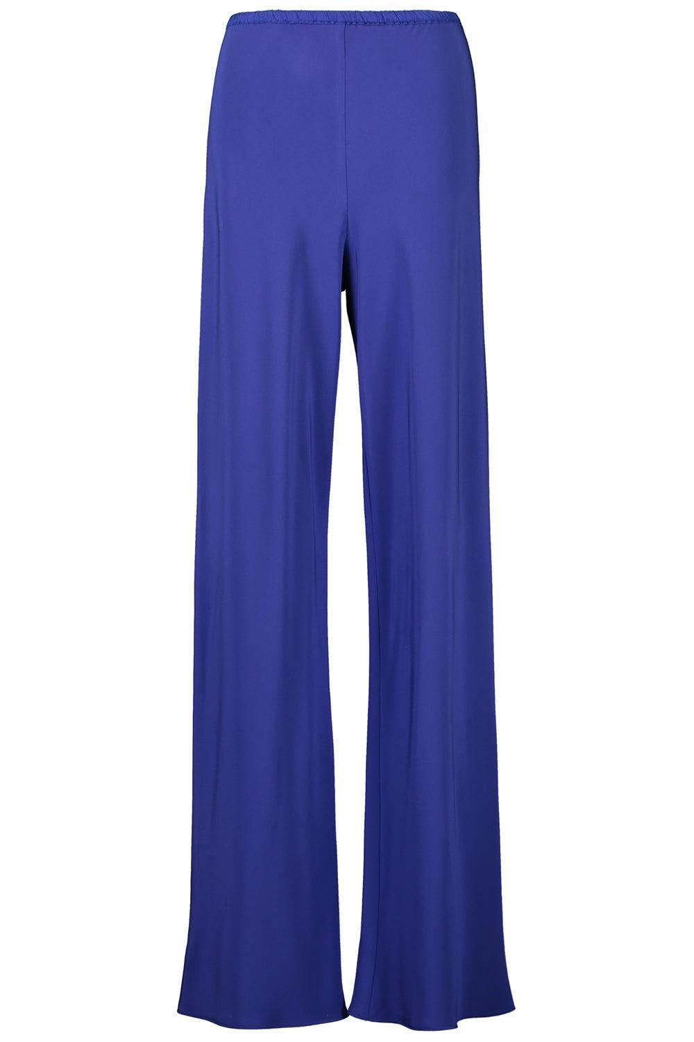 Bias Wide Leg Pant - Sapphire Blue-SAPHBLUE-P-CLOTHINGPANTWIDE LEG-PETER COHEN