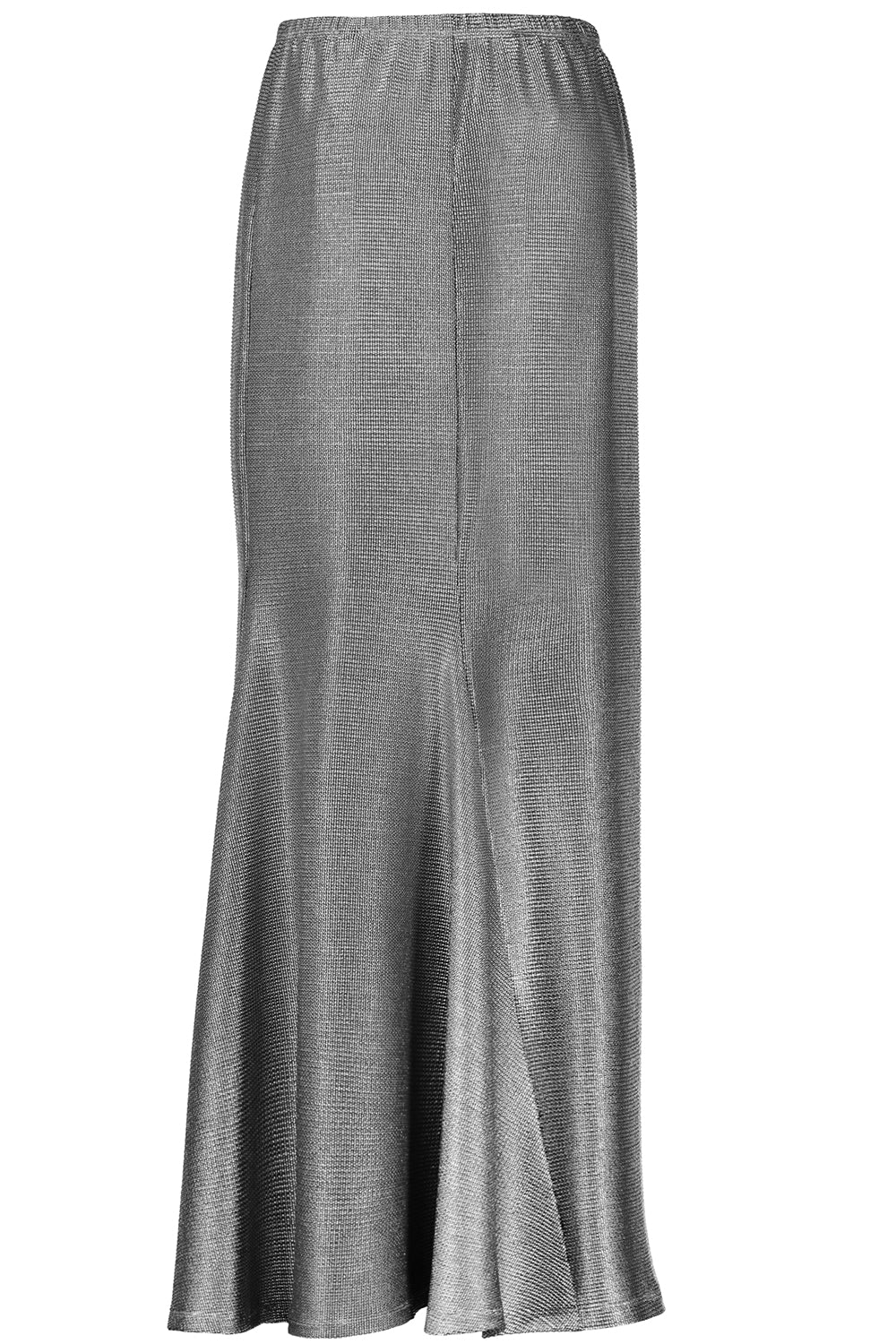 PETER COHEN-Rudder Skirt - Silver Mesh-