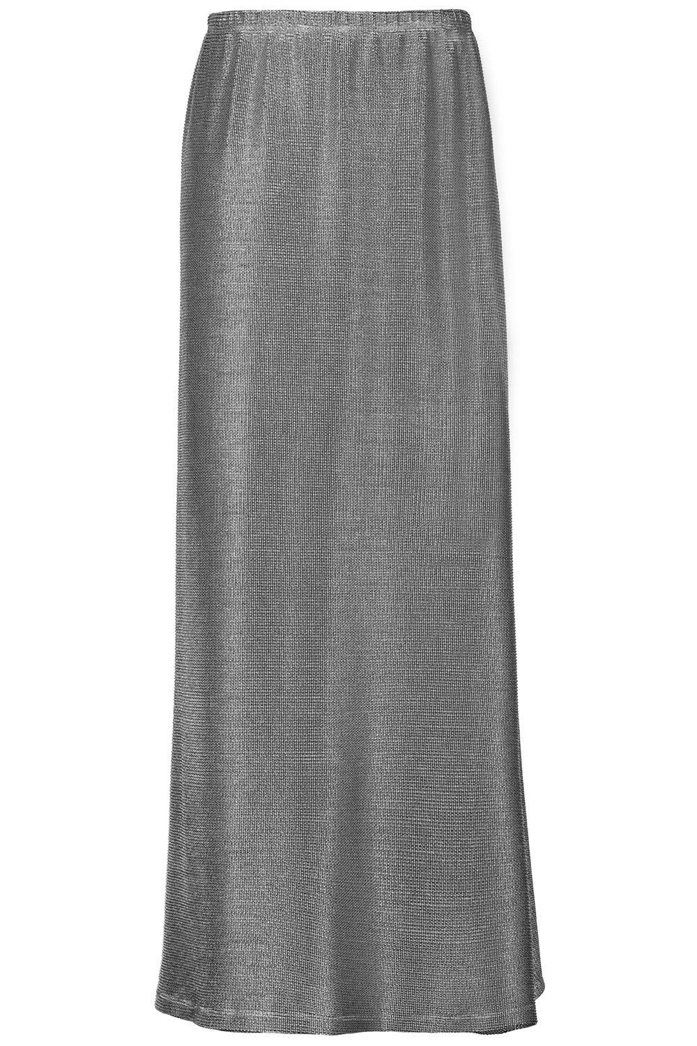 PETER COHEN-Rudder Skirt - Silver Mesh-