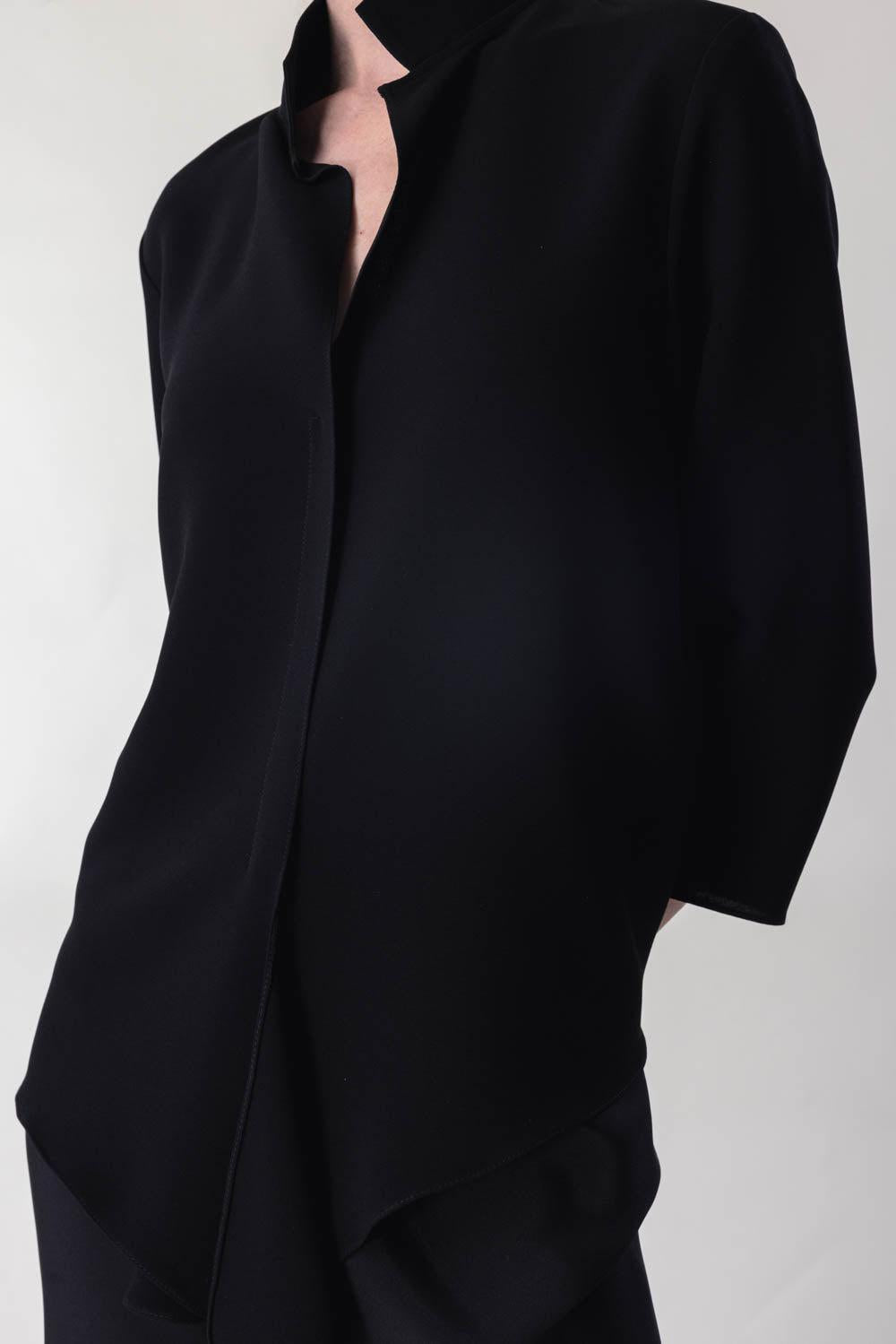 PETER COHEN-Frolic Top - Black Jersey-