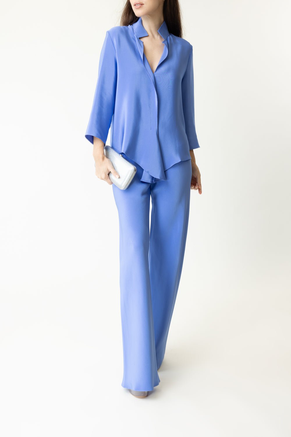 PETER COHEN-Frolic Top - Medium Blue-MED BLUE