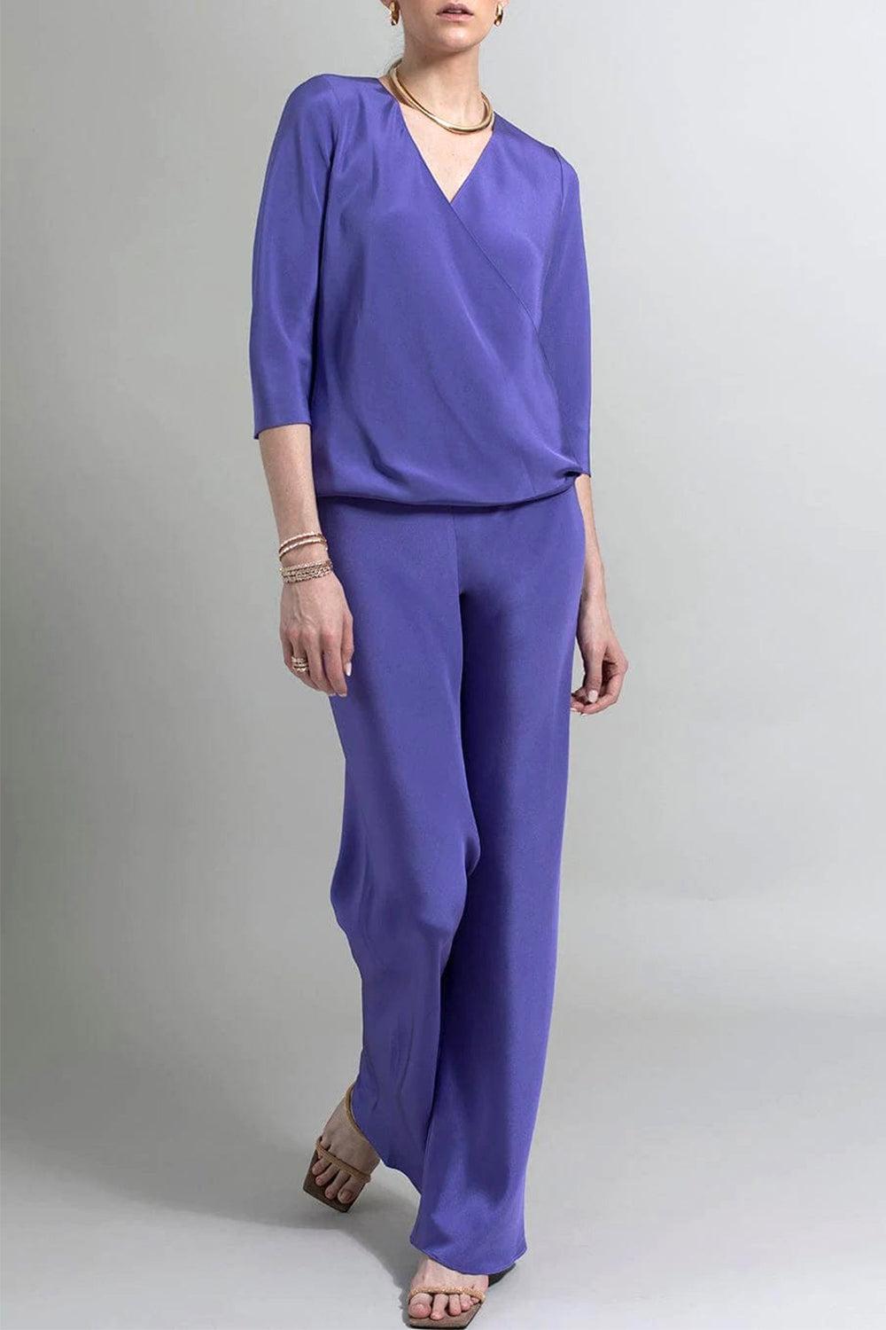Games Blouse - Periwinkle-PERIWINK-S-CLOTHINGTOPBLOUSE-PETER COHEN