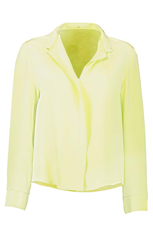 Cuff Blouse - Pistachio-PISTCHIO-P-CLOTHINGTOPBLOUSE-PETER COHEN