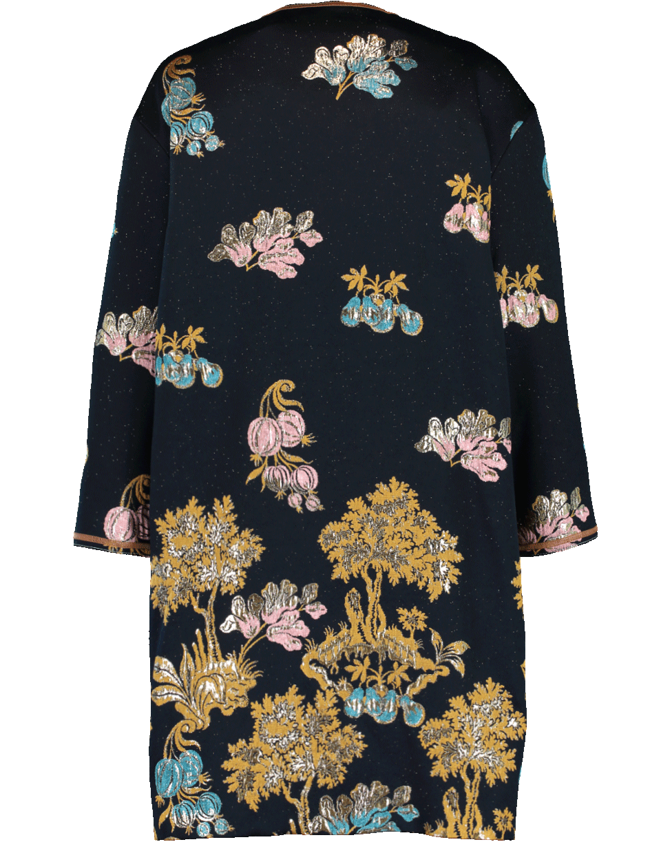 PETER PILOTTO-Jacquard Cocoon Coat-
