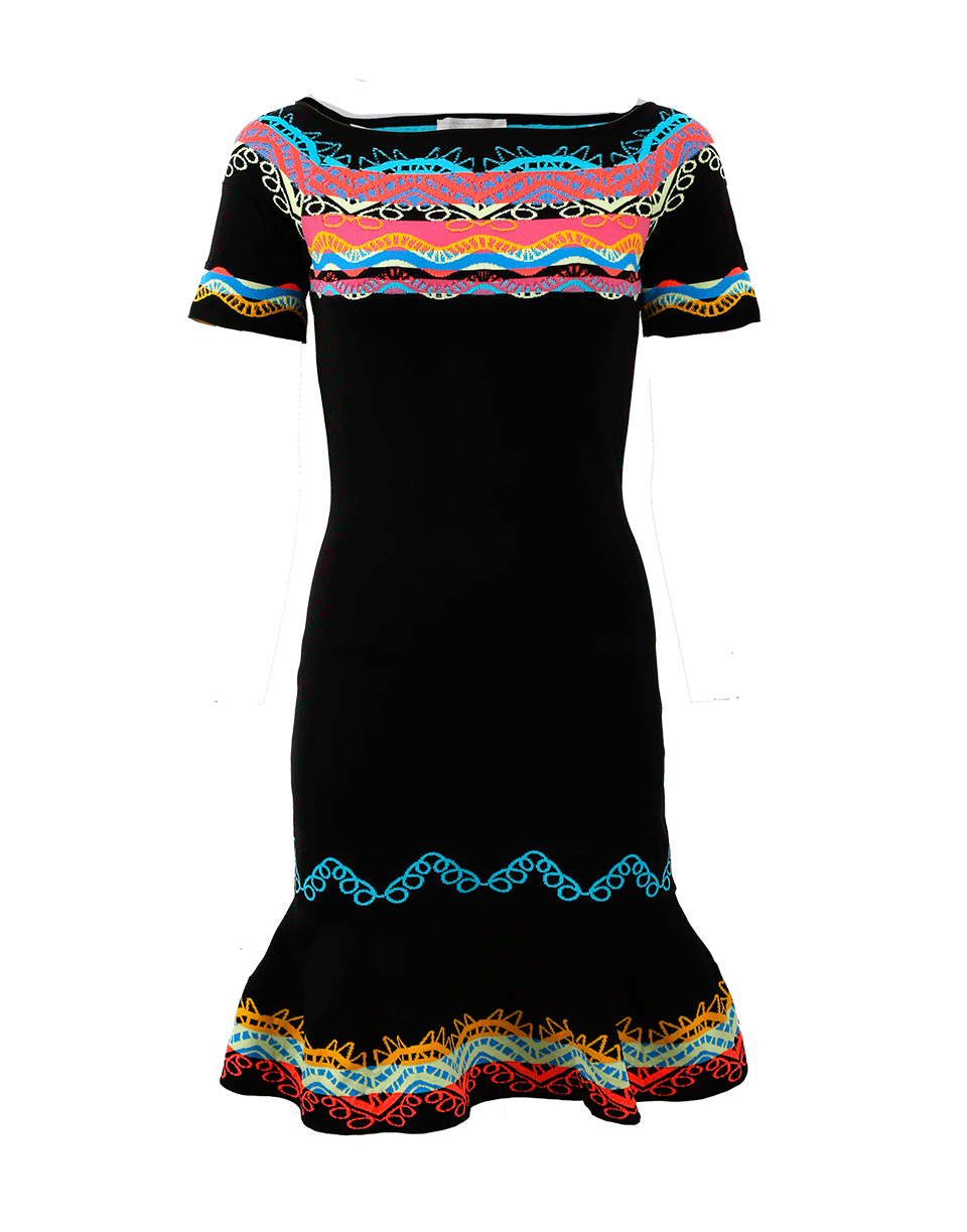 PETER PILOTTO-Jacquard Knit Dress-