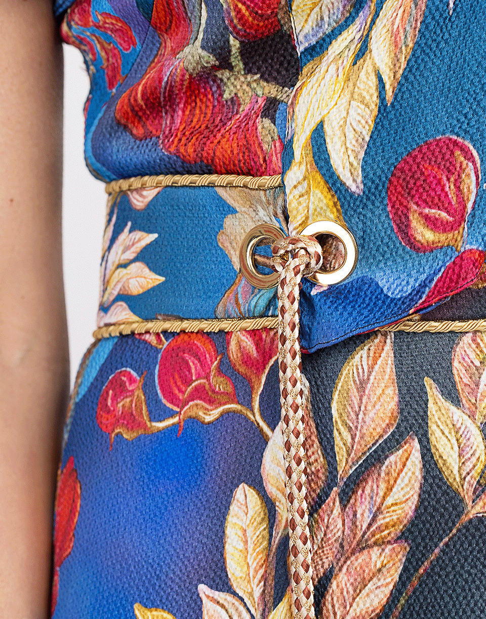 PETER PILOTTO-Silk Slash Dress-