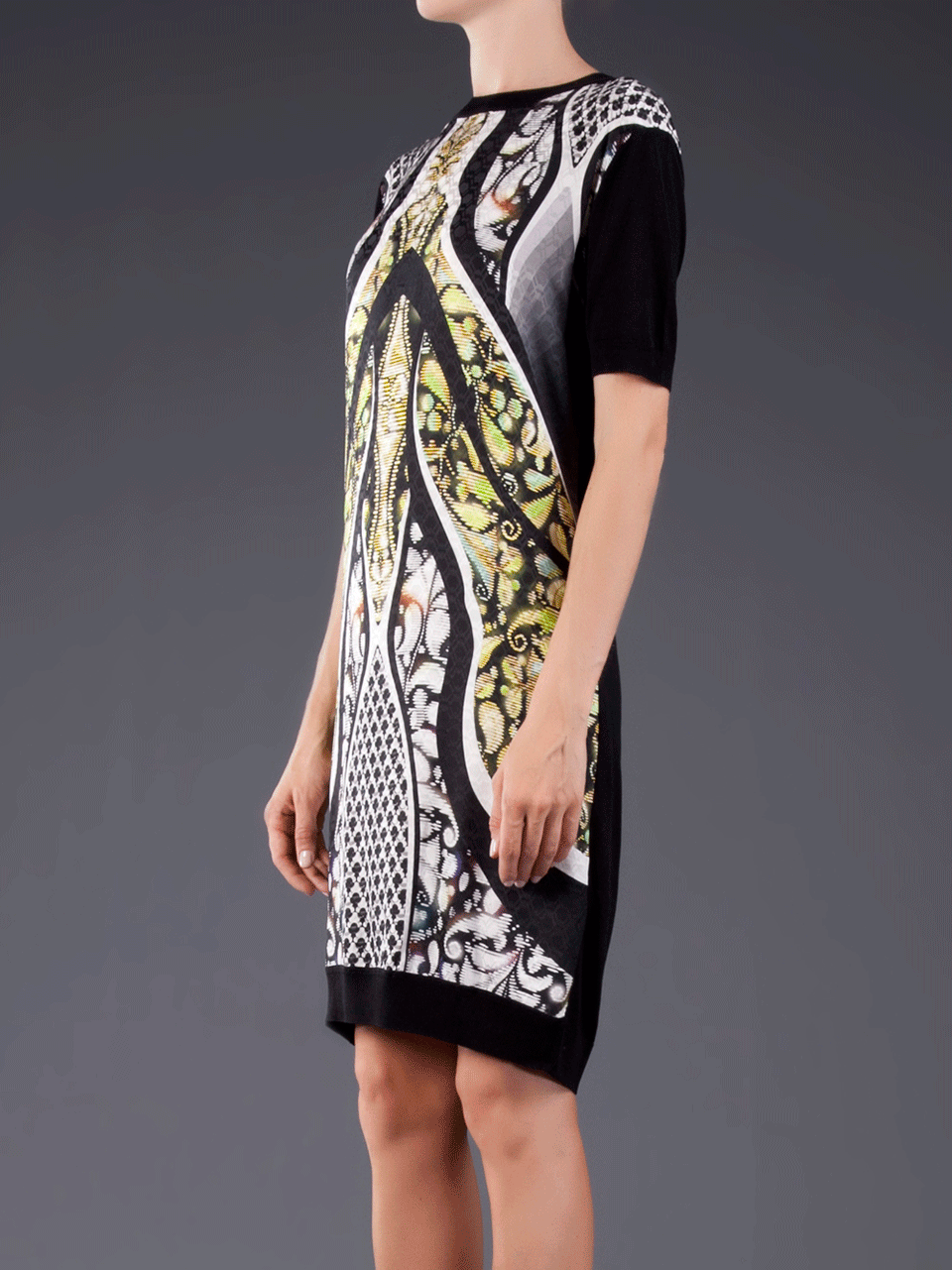 PETER PILOTTO-Short Sleeve Pull on Alice Knit Dress-