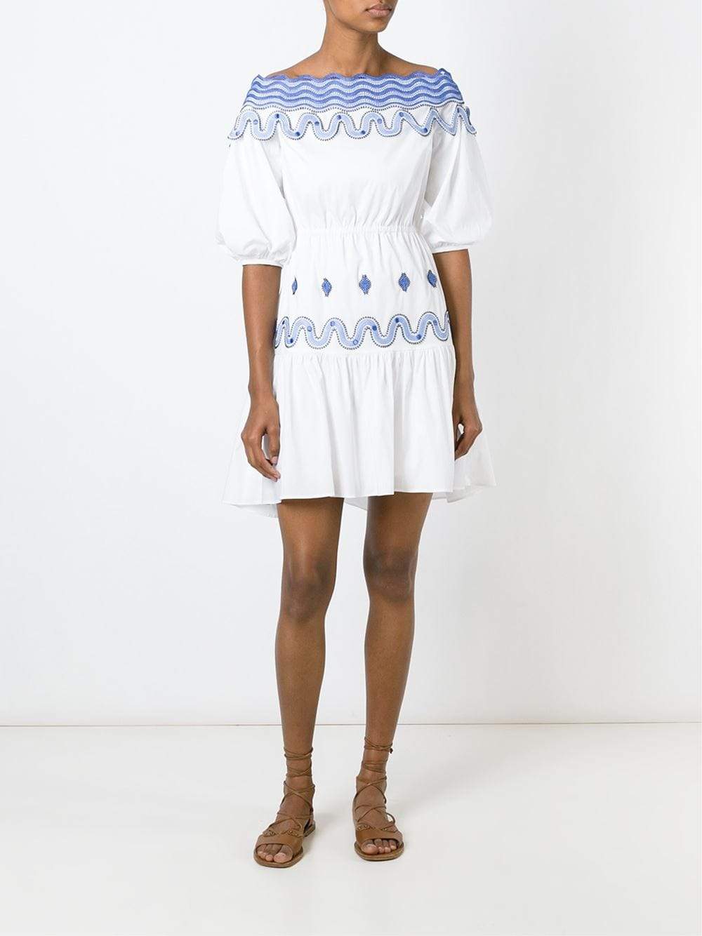 PETER PILOTTO-Pallas Off The Shoulder Dress-