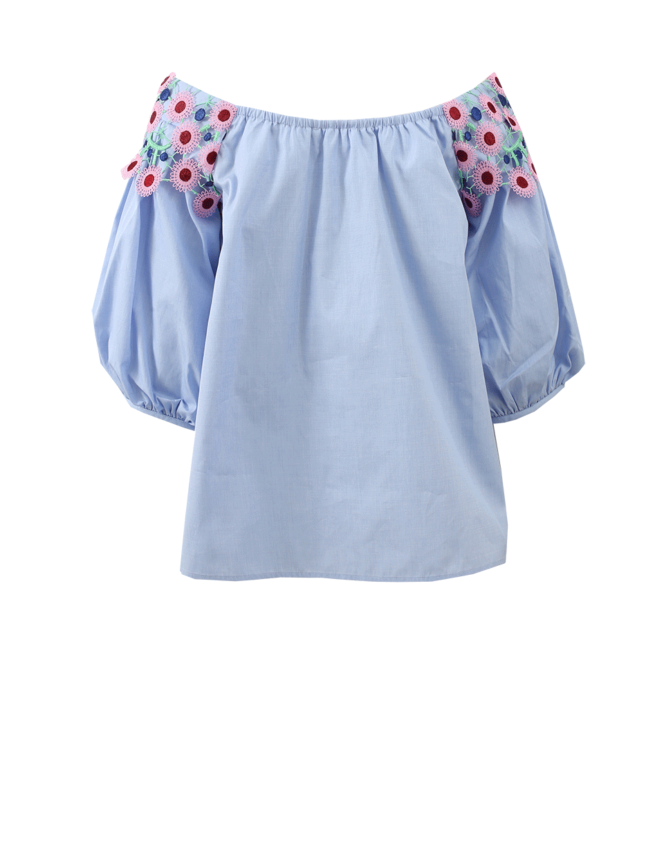 PETER PILOTTO-Cotton Lace Pallas Blouse-