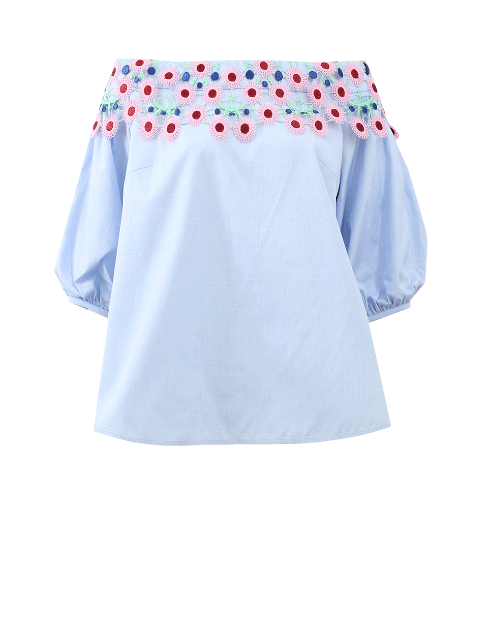PETER PILOTTO-Cotton Lace Pallas Blouse-