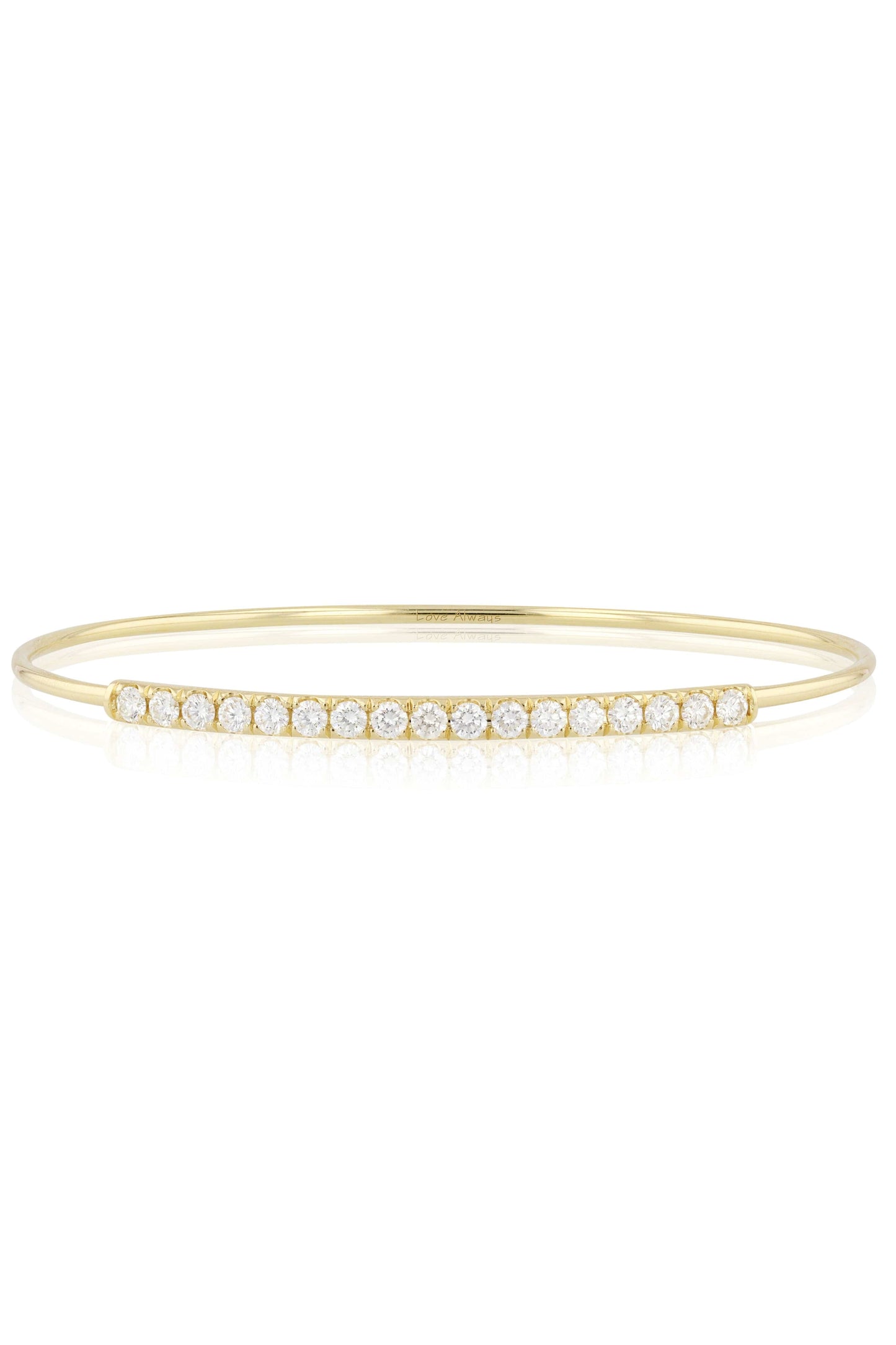 PHILLIPS HOUSE-Diamond Eternity Love Always Bracelet-YELLOW GOLD