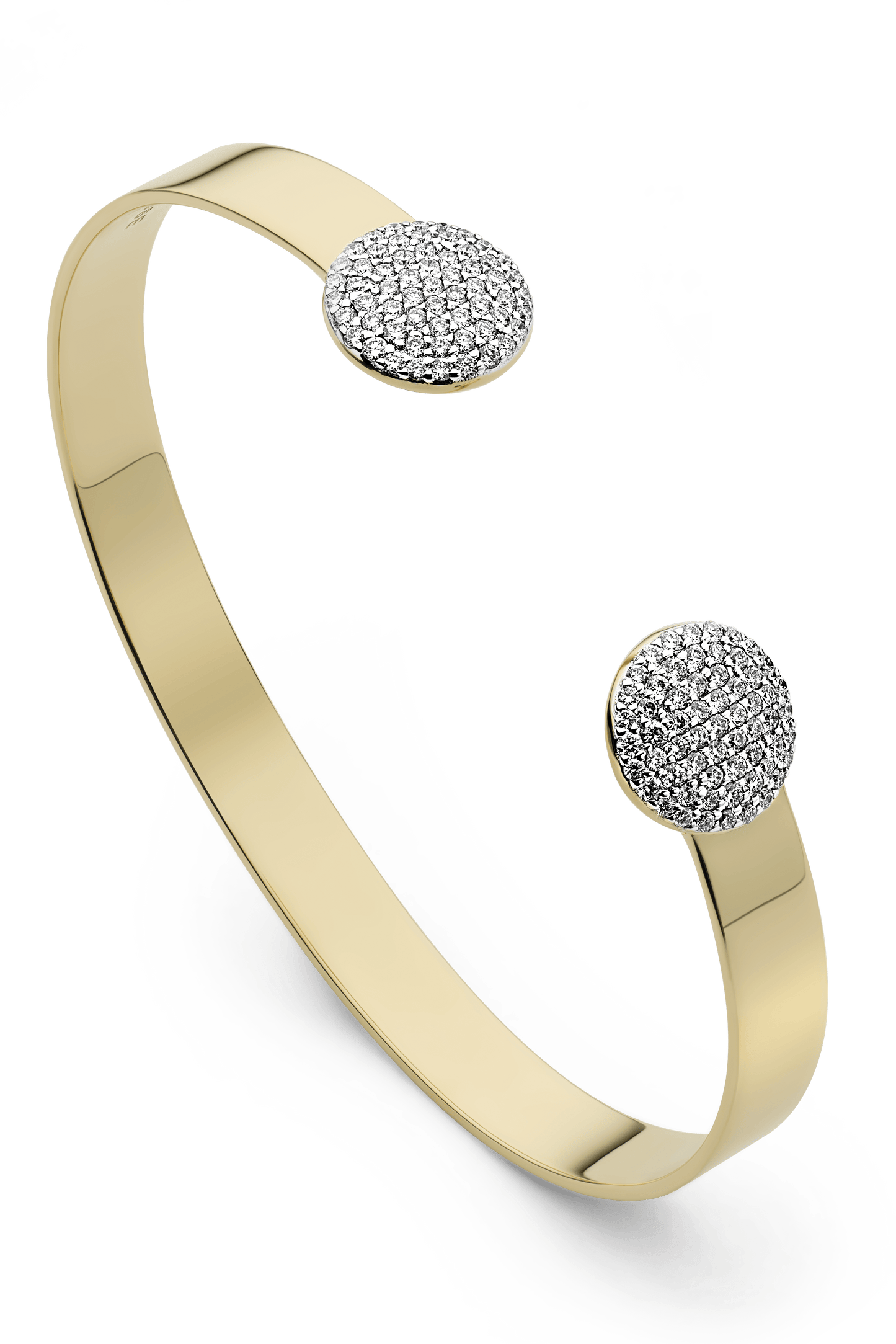 PHILLIPS HOUSE-Open Double Infinity Flex Bracelet-YELLOW GOLD