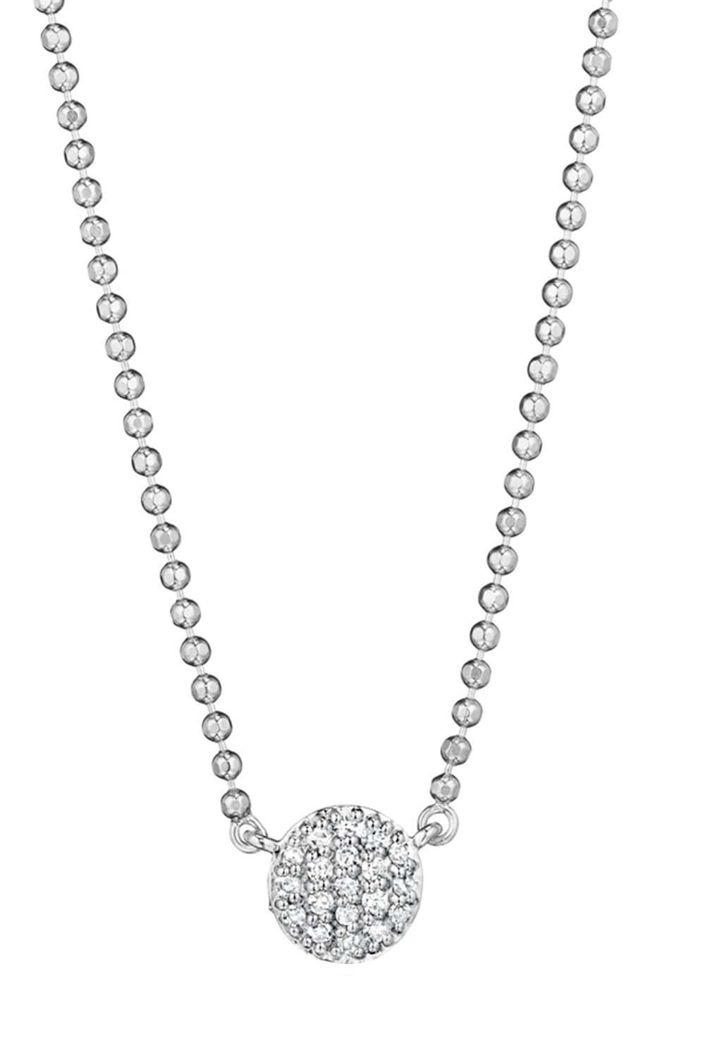 Diamond Micro Infinity Necklace-WHITE GOLD-JEWELRYFINE JEWELNECKLACE O-PHILLIPS HOUSE