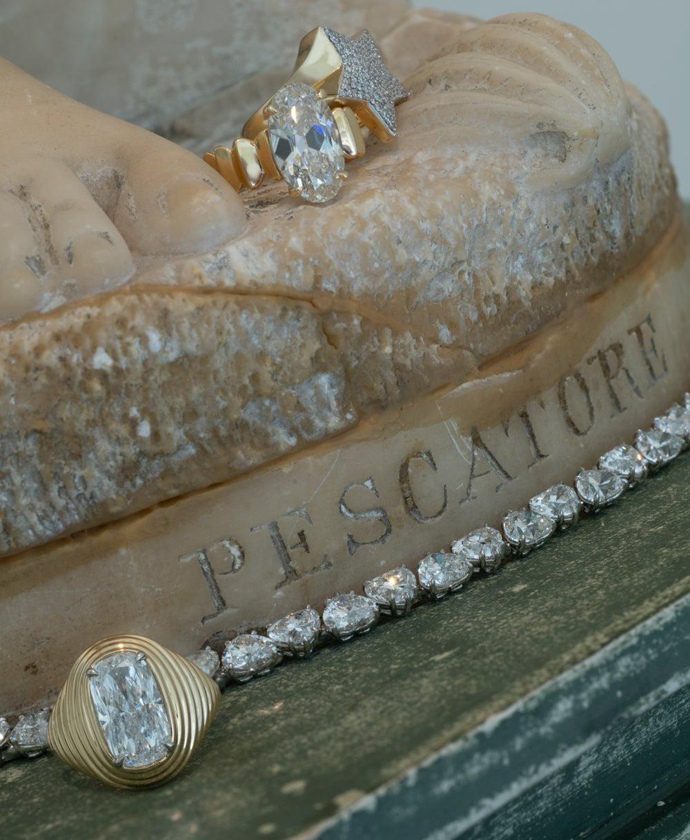 PHILLIPS HOUSE-Diamond Riviera Necklace-WHITE GOLD