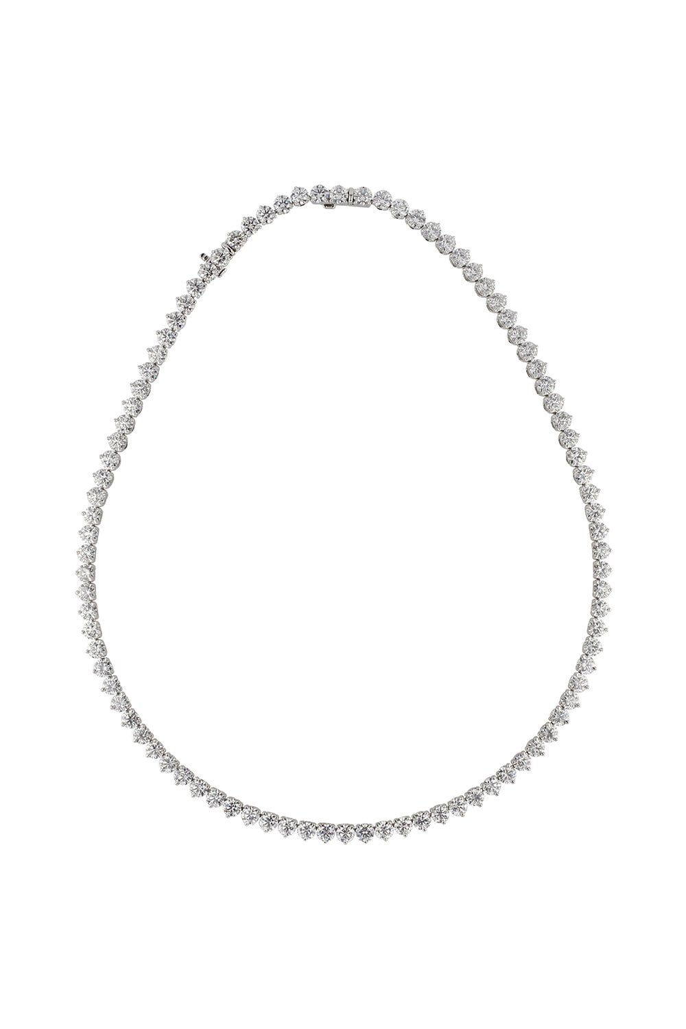 PHILLIPS HOUSE-Diamond Riviera Necklace-WHITE GOLD
