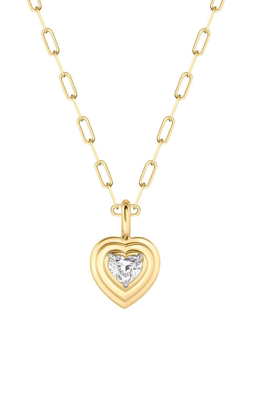 PHILLIPS HOUSE-Heart Stories Necklace-YELLOW GOLD