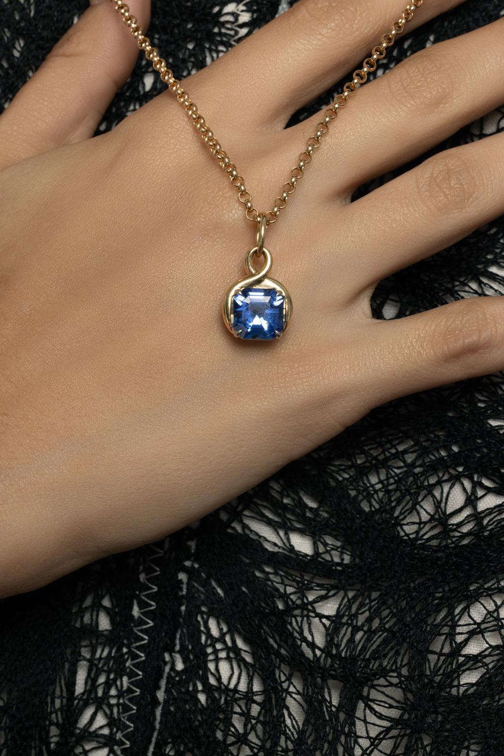 Belcher Rollo Chain Necklace-YELLOW GOLD-JEWELRYFINE JEWELNECKLACE O-PHILLIPS HOUSE