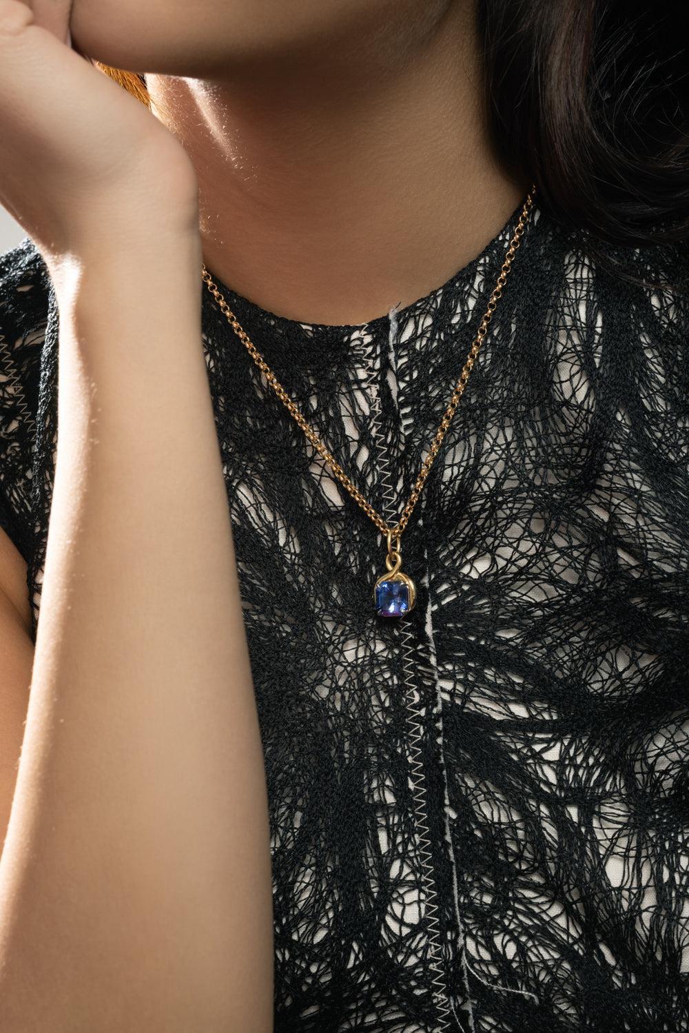 Belcher Rollo Chain Necklace-YELLOW GOLD-JEWELRYFINE JEWELNECKLACE O-PHILLIPS HOUSE