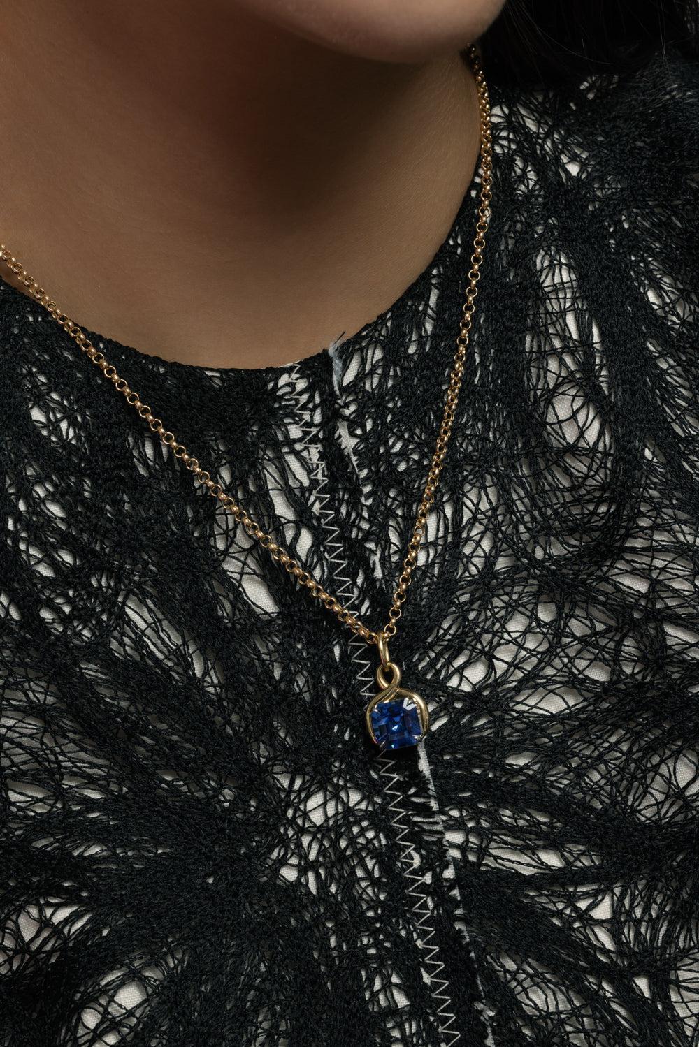 Belcher Rollo Chain Necklace-YELLOW GOLD-JEWELRYFINE JEWELNECKLACE O-PHILLIPS HOUSE