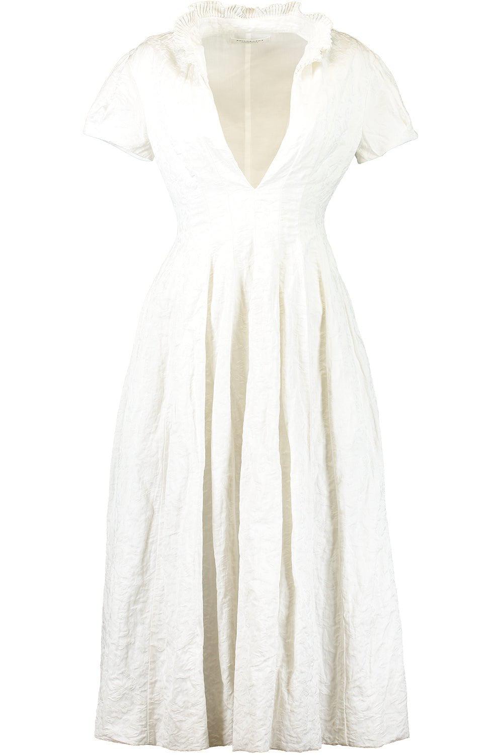 PHILOSOPHY-Fit And Flare Midi Dress-