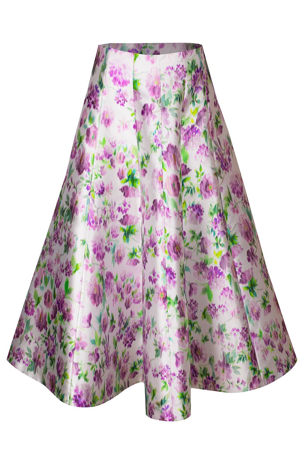 PHILOSOPHY-Floral Midi Skirt-
