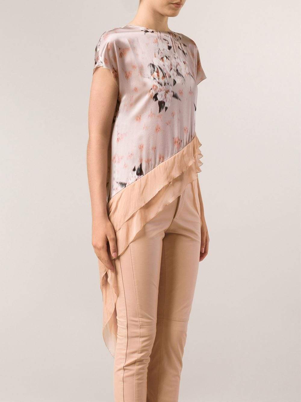 PHILOSOPHY-Open V-Back Top-