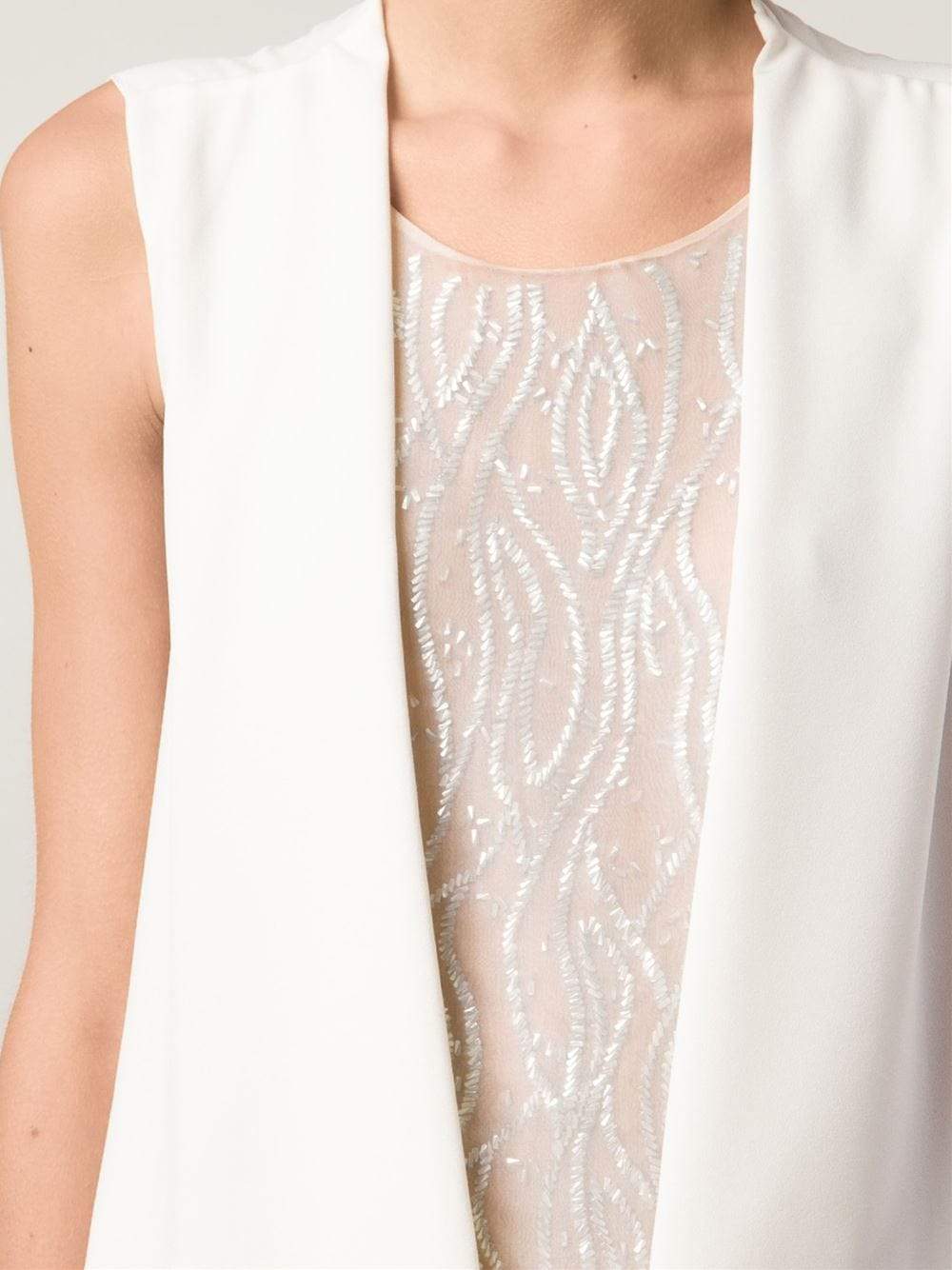 PHILOSOPHY-Tuck Waist Top-