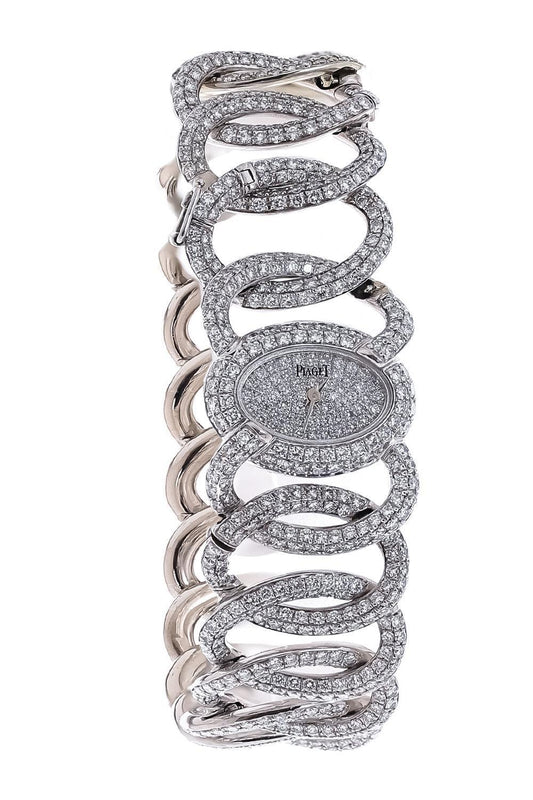 Diamond Dress Watch-WHITE GOLD-JEWELRYFINE JEWELWATCH-PIAGET