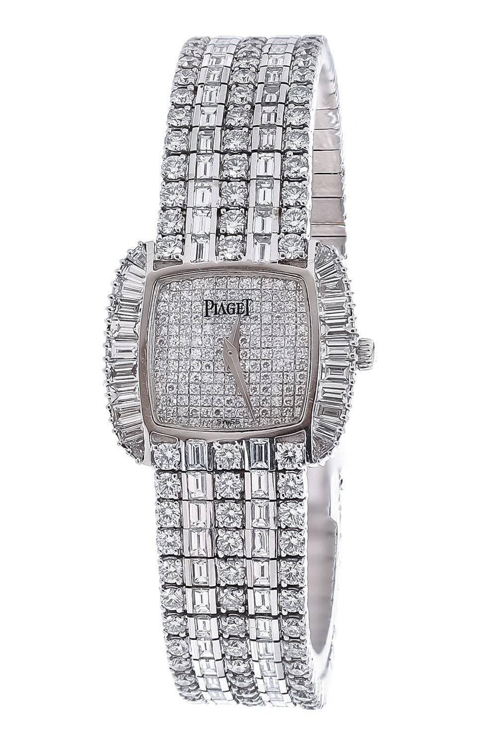 Diamond Protocole Watch-WHITE GOLD-JEWELRYFINE JEWELWATCH-PIAGET