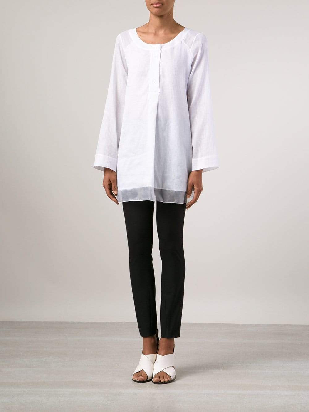 PIAZZA SEMPIONE-Henley Tunic-