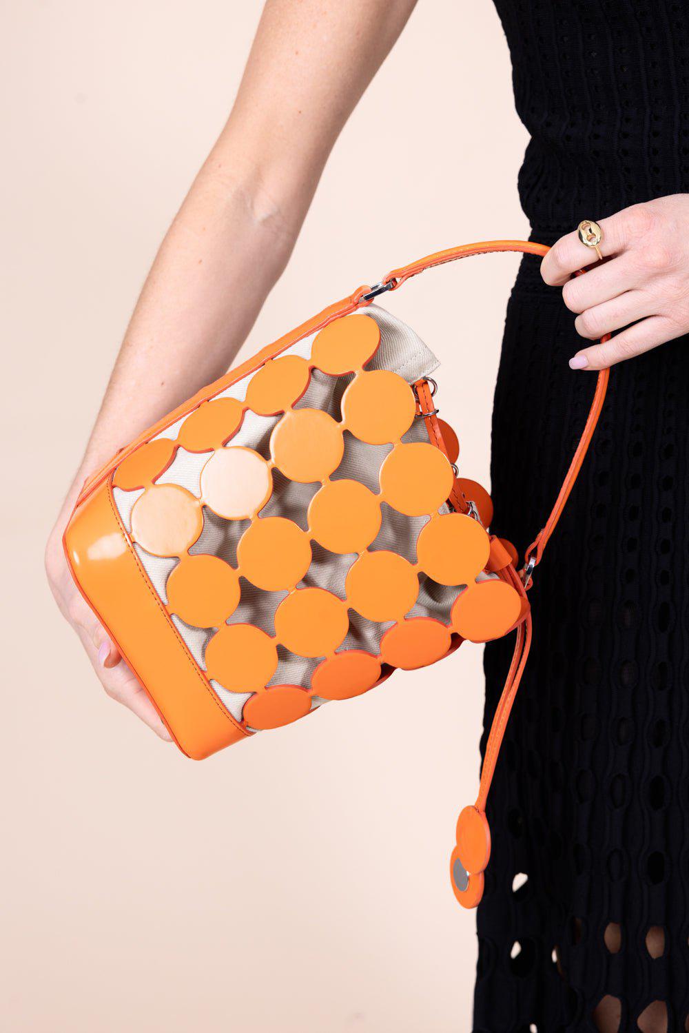 PIERRE HARDY-Small Bulles Bucket Bag - Orange Sand-ORNGSAND