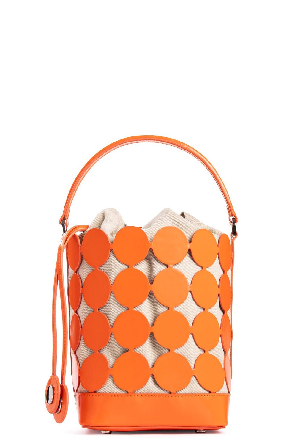 PIERRE HARDY-Small Bulles Bucket Bag - Orange Sand-ORNGSAND