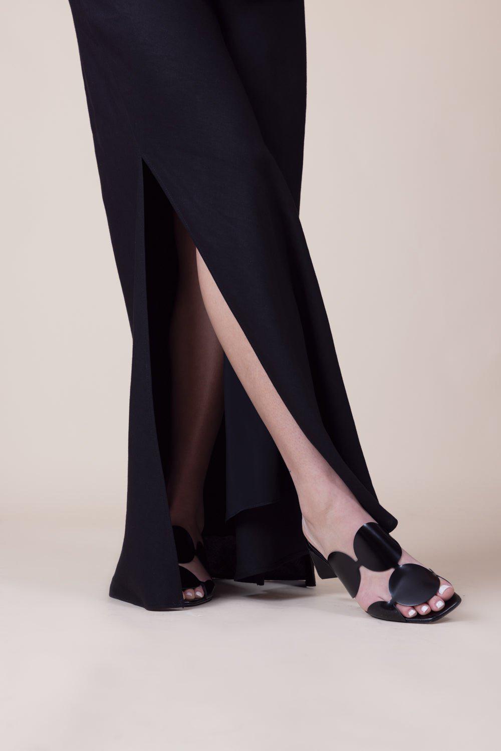 PIERRE HARDY-Bulles Mule - Black-