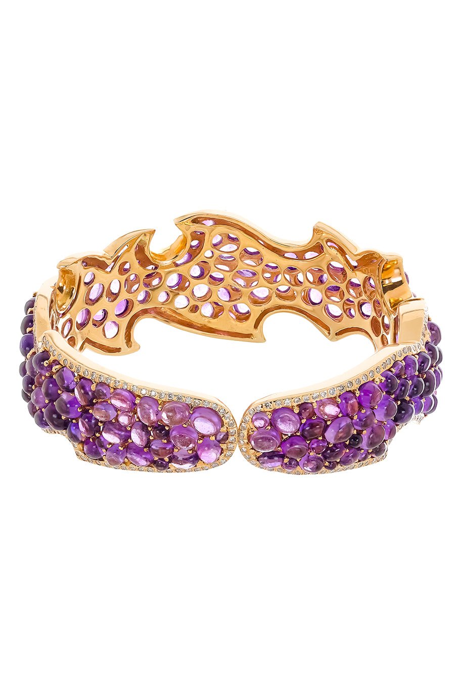 PIRANESI-Amethyst Bracelet-ROSE GOLD