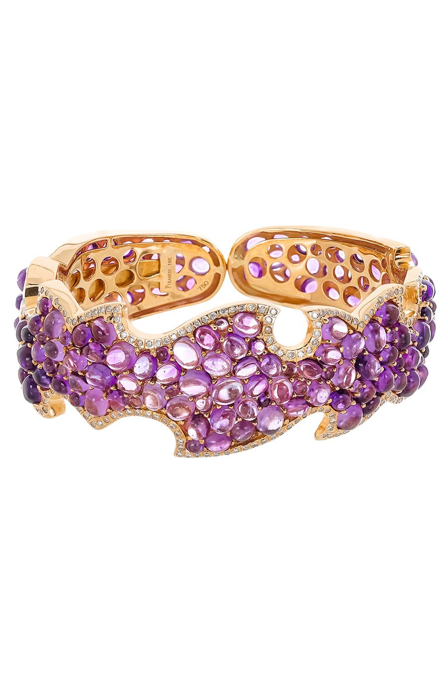 PIRANESI-Amethyst Bracelet-ROSE GOLD