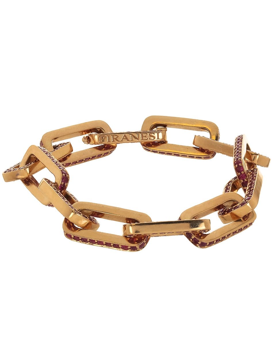 PIRANESI-Pink Sapphire Bracelet-ROSE GOLD