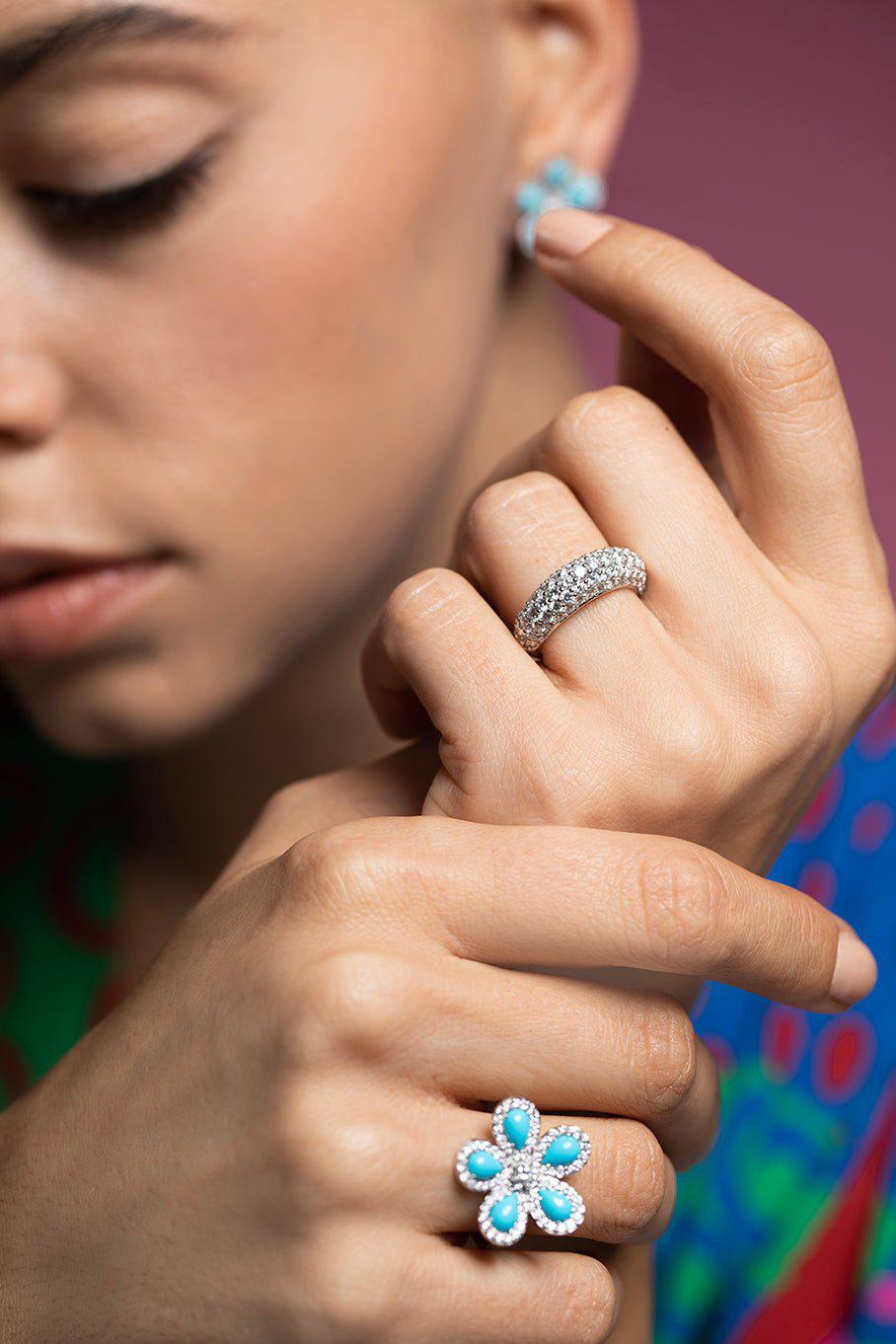PIRANESI-Diamond Ring-WHITE GOLD