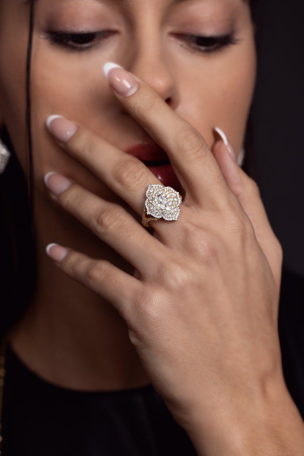 PIRANESI-Pasha Small Ring-YELLOW GOLD