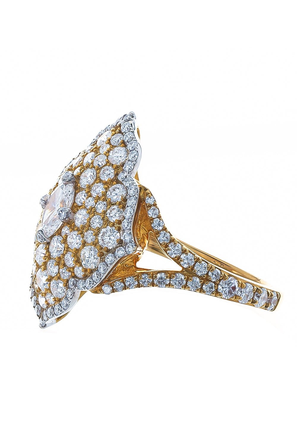 PIRANESI-Pasha Small Ring-YELLOW GOLD