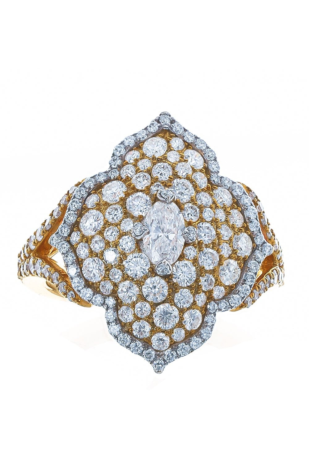 PIRANESI-Pasha Small Ring-YELLOW GOLD